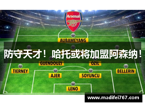 防守天才！哈托或将加盟阿森纳！